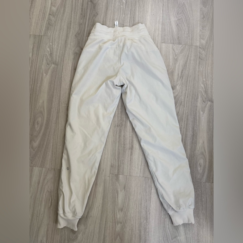 Lululemon Stretch High-Rise Jogger Pant 28” – Bone Color – Size 0 - Picture 7 of 9